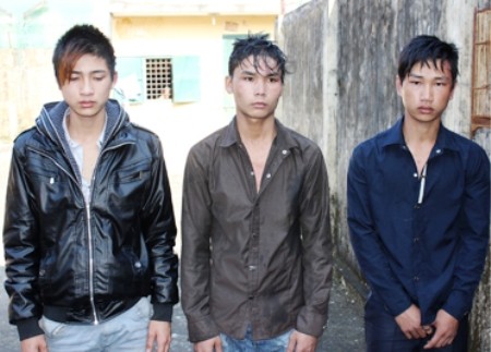 3 trong số 5 đối tượng "siêu cướp" đã bị công an bắt giữ
