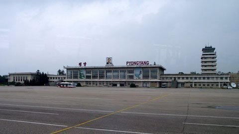 Quang cảnh sân bay Bình Nhưỡng