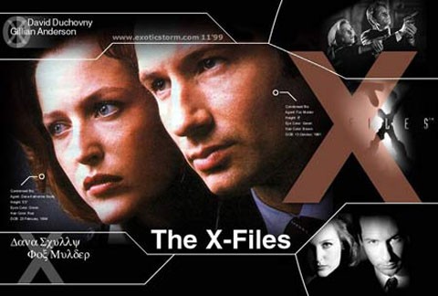 Bộ phim "The X-Files" của Hollywood.