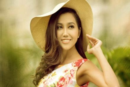 Hoa hậu Nam Mêkông 2009 Mỹ Xuân.
