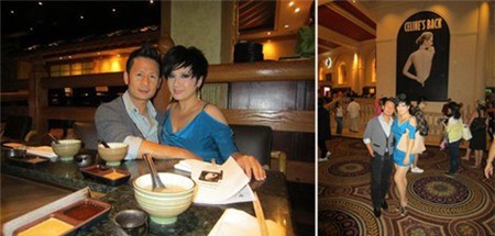 Tới năm 2012, tình cảm của vợ chồng Bằng Kiều vẫn rất mặn nồng. Anh thậm chí còn tháp tùng bà xã và bạn bè tới xem một đêm nhạc của Celine Dion.