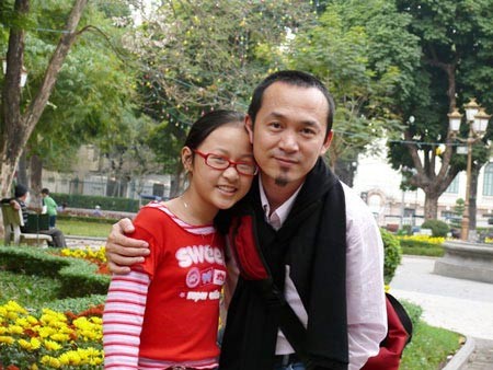 Quốc Trung và con gái