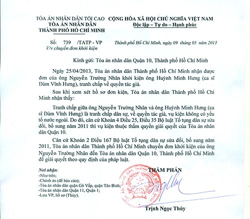 Nhạc sỹ Trường Nhân quyết khởi kiện Đàm Vĩnh Hưng để đòi lại công bằng về quyền tác giả