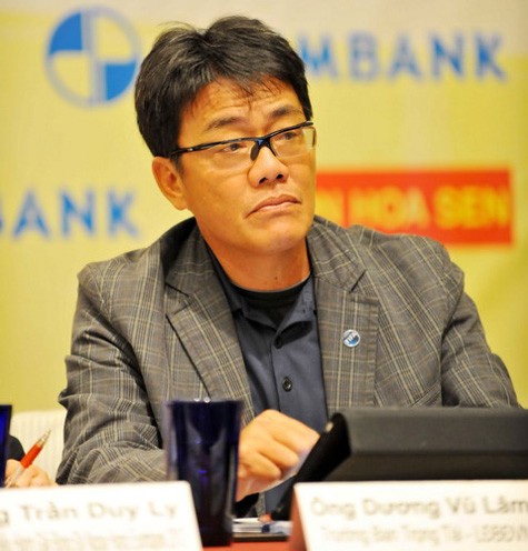 Ông Dương Vũ Lâm đang giữ vị trí Trưởng ban trọng tài của VFF - Ảnh: Ngô Nguyễn