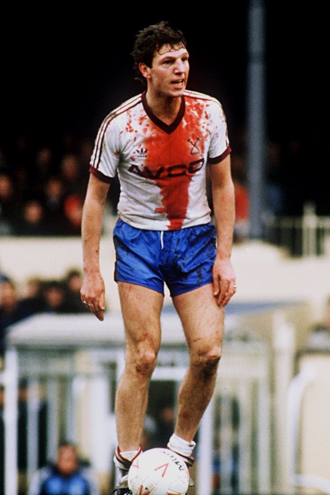 Cựu hậu vệ Alvin Martin của CLB West Ham năm 1985.