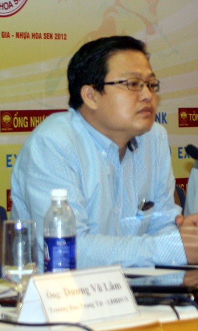 Phó Tổng giám đốc VPF Phạm Phú Hòa. Ảnh: B.B