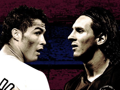 Ronaldo và Messi là 2 cầu thủ xuất sắc nhất thế giới.