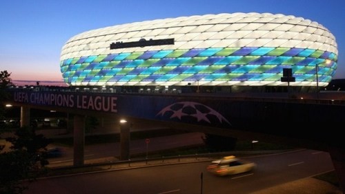 Allianz Arena xứng đáng là một kỳ quan của thế giới túc cầu.