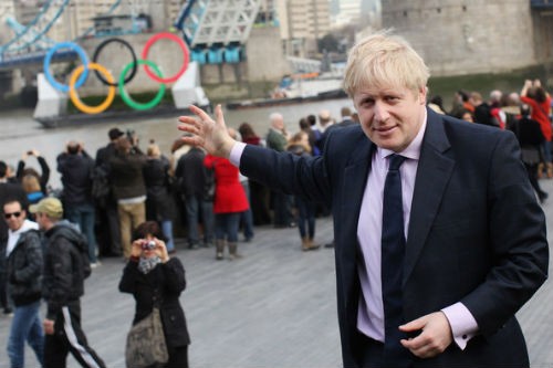 Thị trưởng London, Boris Johnson.