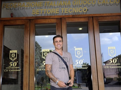 Có vẻ như Cannavaro đang rất nóng lòng tham gia khóa học này.