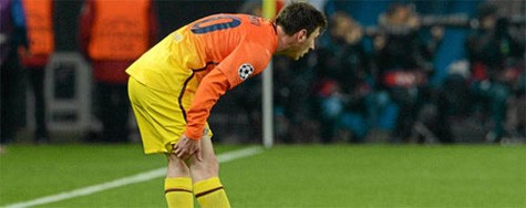 BLĐ Barca hết sức lo lắng trước chấn thương của Messi
