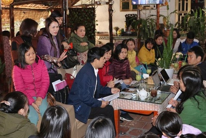 Nhiều giáo viên hợp đồng lâu năm ở Sóc Sơn, Hà Nội đứng trước nguy cơ nghỉ việc, (ảnh Trinh Phúc).