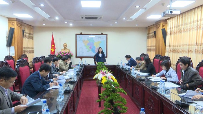 Ủy ban tỉnh Thái Bình nghe kế hoạch xét thăng hạng viên chức (Ảnh thaibinhtv.vn)