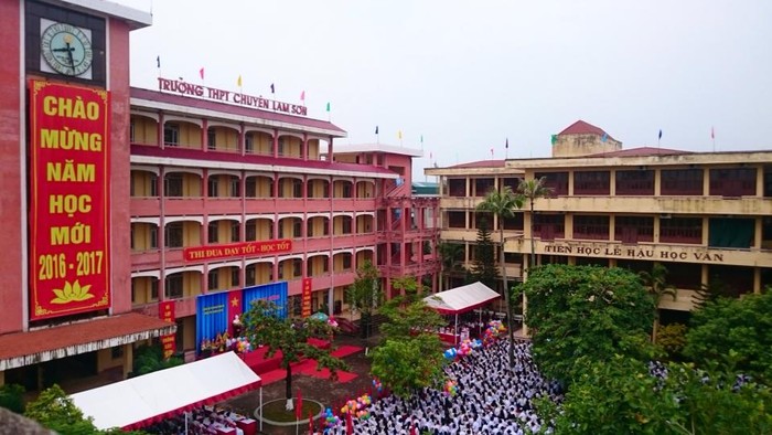 Trường Trung học phổ thông chuyên Lam Sơn Thanh Hóa (Ảnh nhà trường)