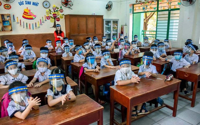 Một lớp học ở Thành phố Hồ Chí Minh (Ảnh Báo Phụ nữ)
