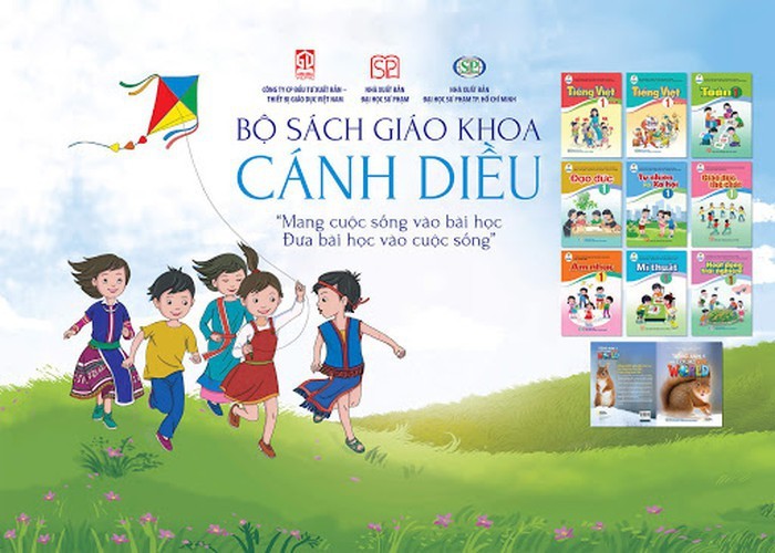 Sách Tiếng Việt (Cánh Diều) có nhiều sai sót, hạn chế (Ảnh: sachcanhdieu.com)