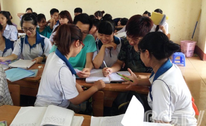 Ngày càng nhiều trường phổ thông tổ chức học 2 buổi/ngày (Ảnh chỉ mang tính chất minh họa Truyền hình Bắc Giang)