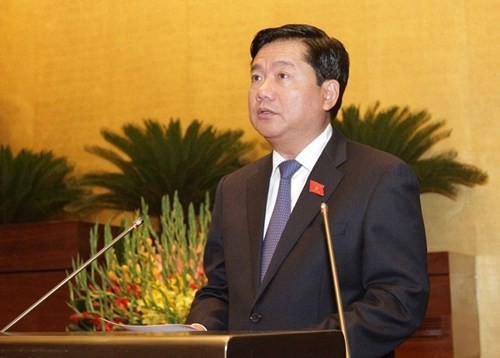 Bộ trưởng Đinh La Thăng (Ảnh: TTBC)