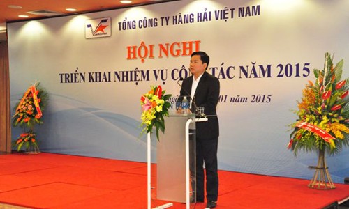 Bộ trưởng Đinh La Thăng cho rằng chính sách đãi ngộ đối với người lao động là vấn đề quan trọng đối với các doanh nghiệp Nhà nước đang chuyển đổi hiện nay. Ảnh: H.T (VNE)