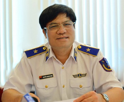 Thiếu tướng TS. Nguyễn Quang Đạm - Tư lệnh Cảnh sát biển Việt Nam (Ảnh: QĐND)
