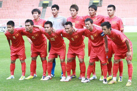 U.23 Việt Nam tự tin giành chiến thắng. Ảnh TTVH