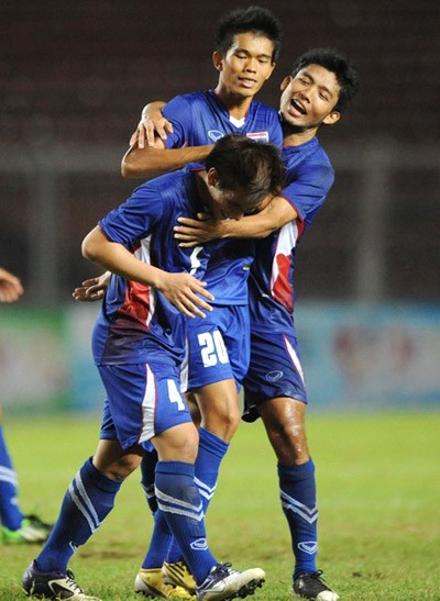 U.23 Thái Lan đã có chiến thắng đầu tiên tại SEA Games 26.