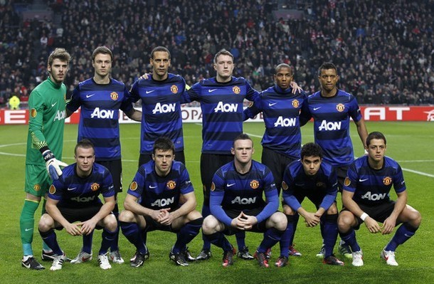 Đội hình xuất phát của Manchester United