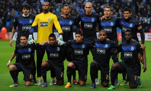 Đội hình ra sân của Porto