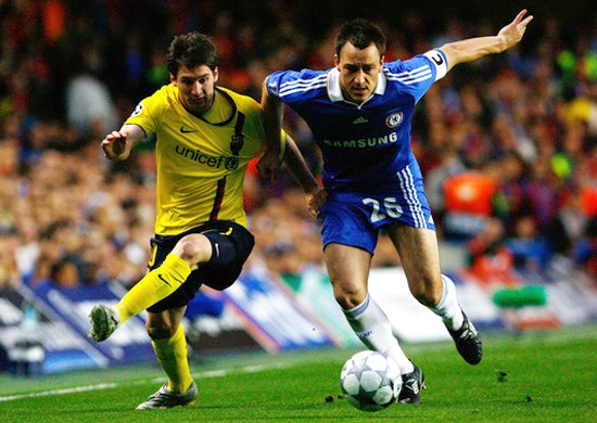 Terry tự tin sẽ khiến Messi "tắt điện" tại Stamford Bridge