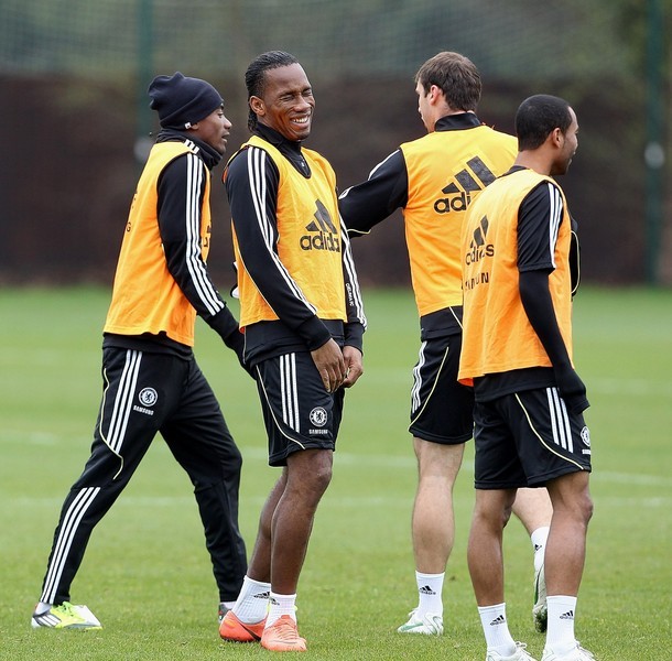 Nụ cười "khó đỡ" của Didier Drogba