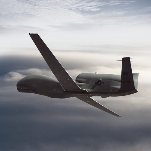 Máy bay không người lái Global Hawk của Mỹ (minh họa)