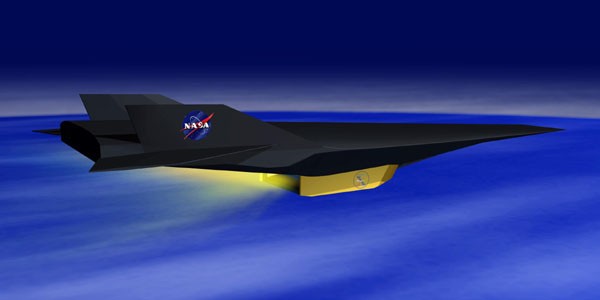 X-43A của Mỹ cũng có tốc độ bay giống với một phi thuyền