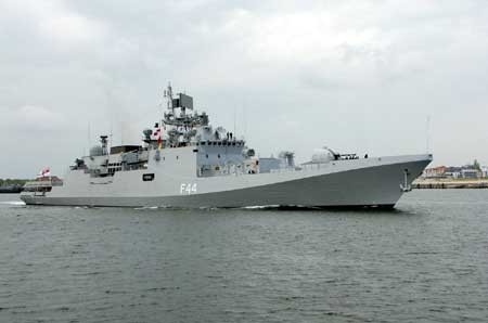 Tàu khu trục tàng hình Project 11356 của Ấn Độ