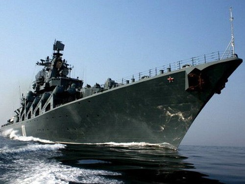 Tàu khu trục Varyag của Hải quân Nga dự kiến sẽ tham gia cuộc diễn tập lần sắp tới