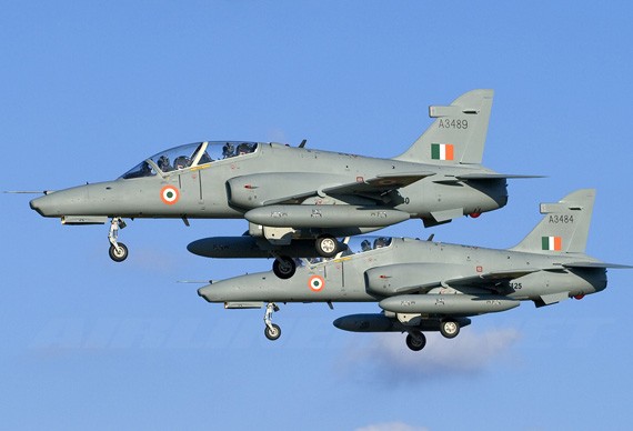 Máy bay huấn luyện cao cấp Hawk của Không quân Ấn Độ
