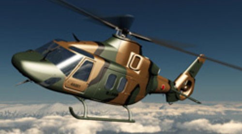 Mô hình trực thăng đa năng UHX của Nhật Bản