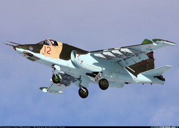 May cường kích Su-25SM của Không quân Nga