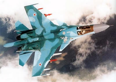 May bay ném bom Su-34, tương lai của Không quân Nga