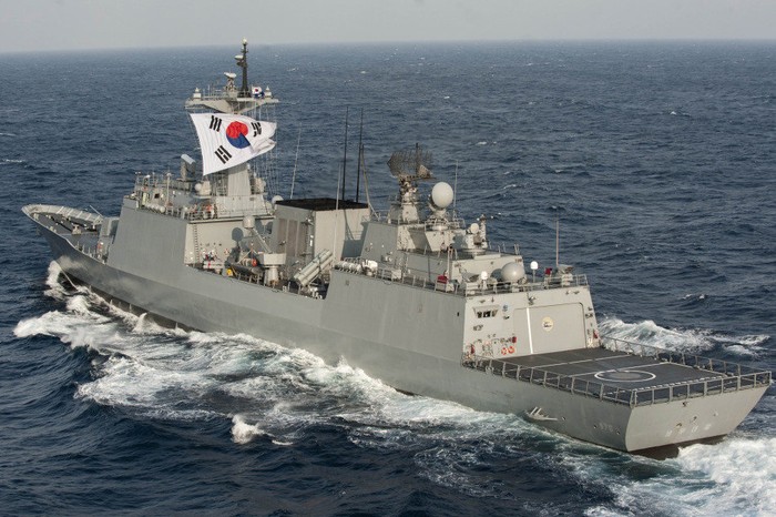 Hàn Quốc điều tàu khu trục Chungmugong lớp KDX-I tham gia tập trận