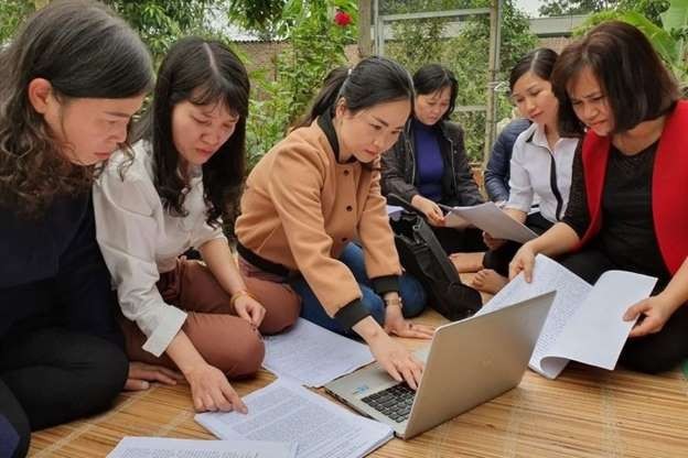 Thí sinh dự thi viên chức giáo dục tại Hà Nội phải trải qua 2 vòng thi (Ảnh: P.Đ)