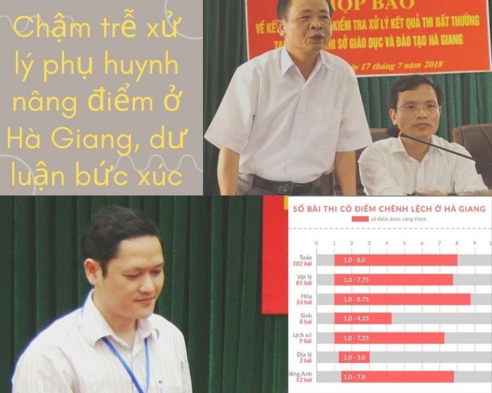 Dư luận yêu cầu xử lý cán bộ, Đảng viên sai phạm trong vụ nâng điểm tại Hà Giang (Ảnh:V.N)