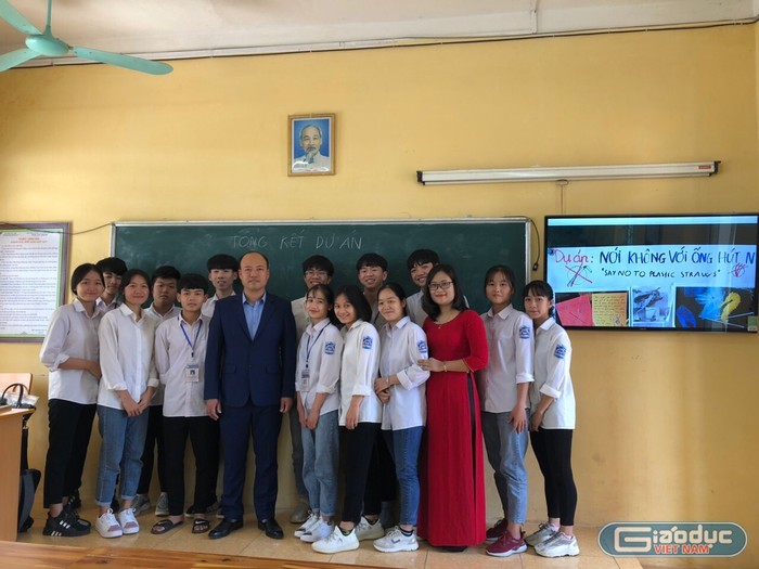 Dự án của 91 học sinh Phú Thọ đang được nhiều nơi ủng hộ, hưởng ứng (Ảnh:H.P)