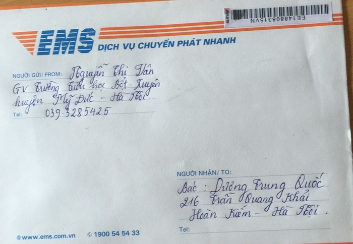 Cay đắng! giáo viên hợp đồng huyện Mỹ Đức gửi thư đến ông Dương Trung Quốc (Ảnh:V.N)