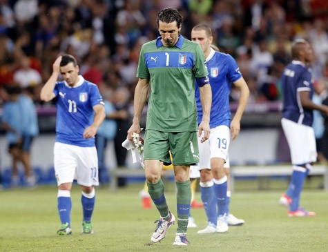 Italia đã gục ngã trên đỉnh kỳ vọng.