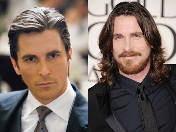 Chắc chắn, vẻ gọn gàng, lịch lãm của Christian Bale trong sê-ri phim Batman sẽ được lòng phái nữ nhiều hơn là phong cách "rừng rậm" của anh ngoài đời.