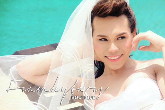 Franky Nguyễn được đánh giá là cô dâu chuyển giới xinh đẹp nhất Việt Nam.