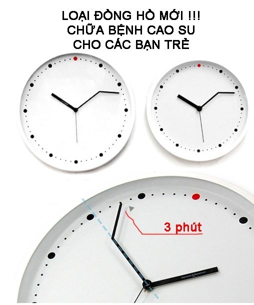 Chiếc đồng hồ dành riêng cho những chàng trai "đợi anh 3 phút nữa nhé".