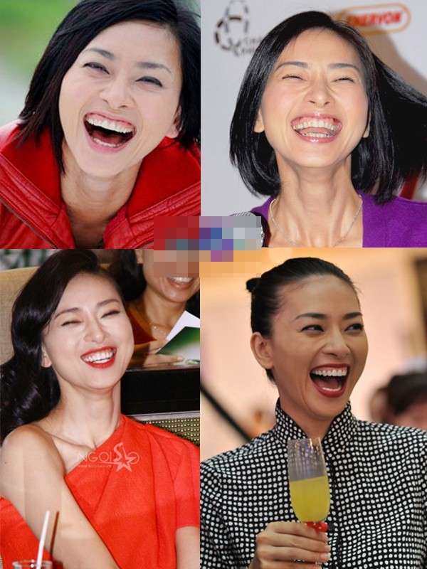 Không cần phải che giấu cảm xúc, Ngô Thanh Vân luôn thể hiện niềm vui bằng nụ cười to hết cỡ của mình.