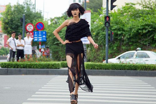 Đến hình ảnh chưa hết nét "hương đồng nội" khi tham gia cuộc thi Vietnam Next top model 2011