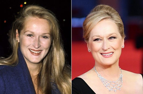 Meryl Streep là một trong số hiếm hoi các nữ diễn viên Hollywood ngày càng thành công khi đã có tuổi tác. Bên cạnh đó, bà cũng giữ được nét tươi trẻ với nụ cười hồn hậu luôn nở trên môi. Năm nay Meryl đã bước sang tuổi 63.